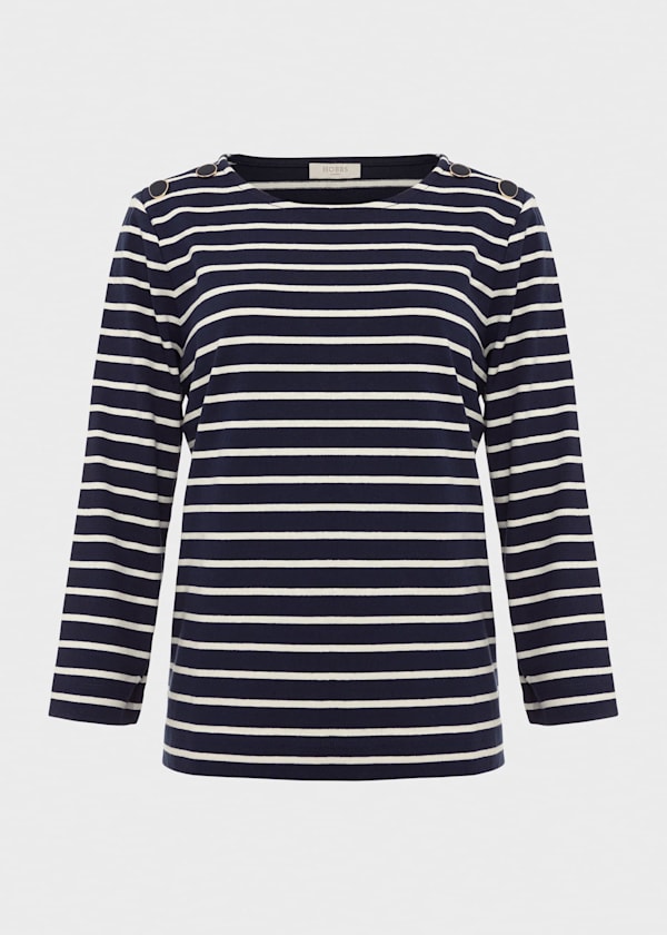 Tafara Stripe Cotton Top