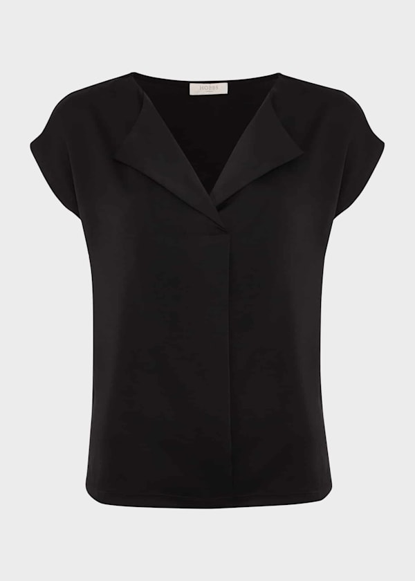 Sylvie Satin Front Top