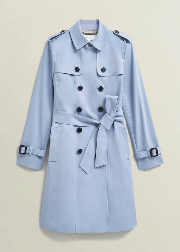 Skylar Shower Resistant Trench Coat