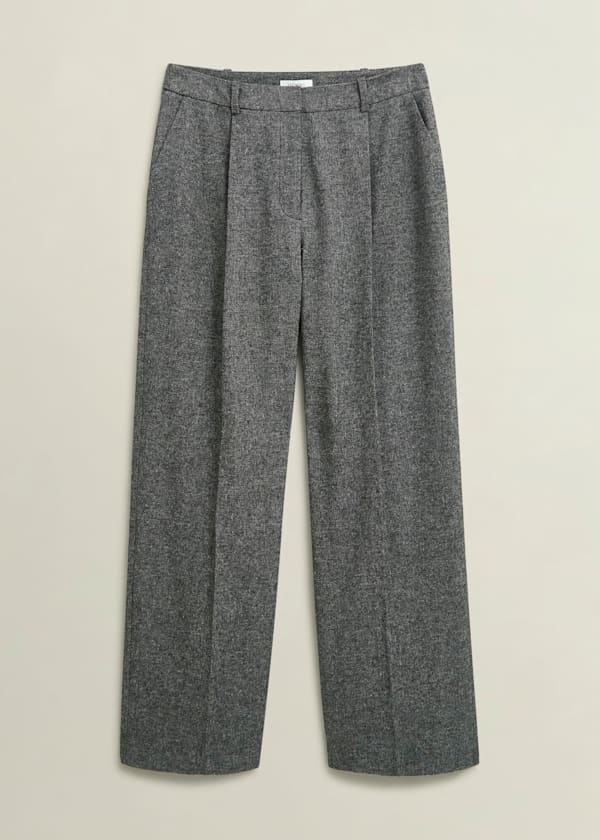 Emelie Wide Trousers With Wool