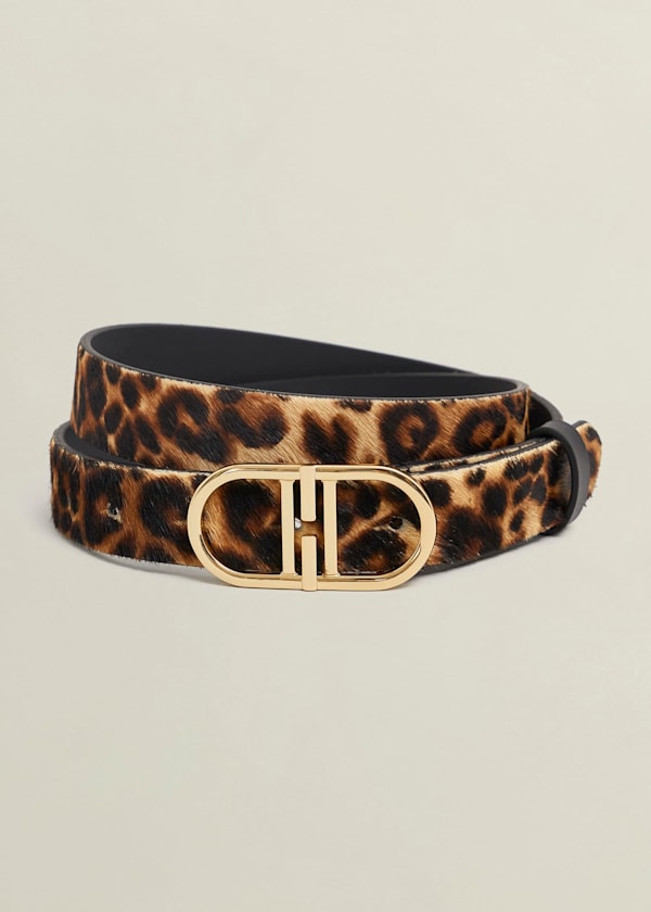 Kiera Leopard Belt