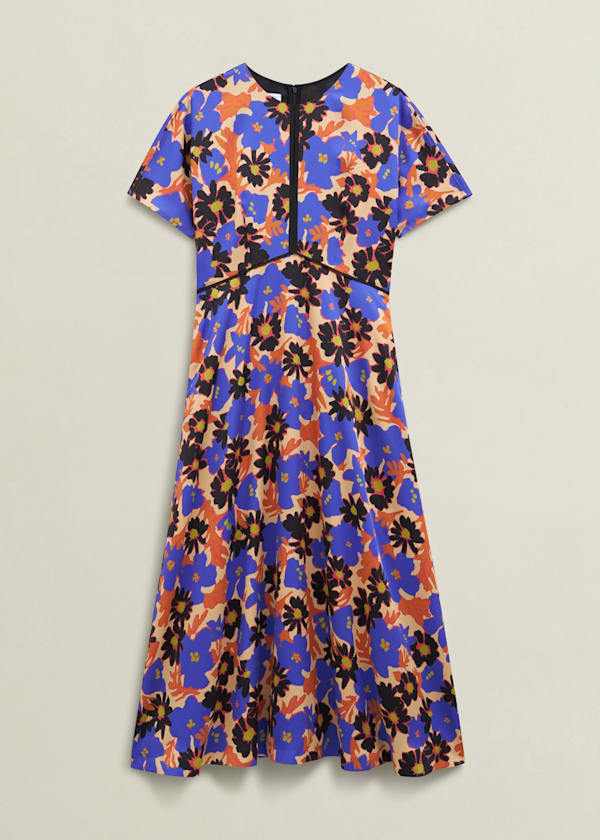 Arlesey Floral Midi Dress